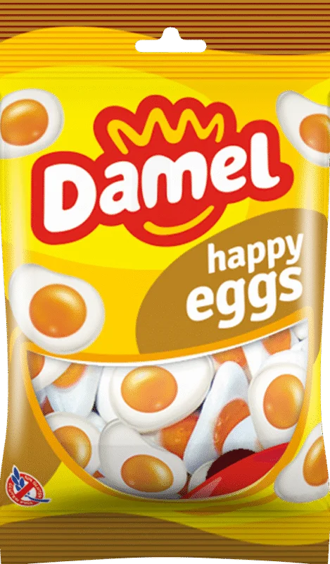Damel Happy Eggs 80g (12 Per Outer)