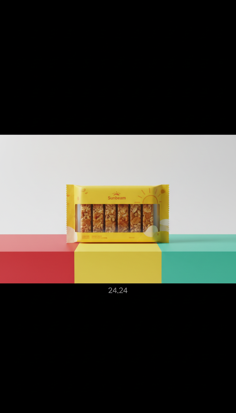 Sunbeam Yellow snack bar multipack