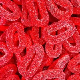 Damel Strawberry Rings 2kg (1 Per Outer)