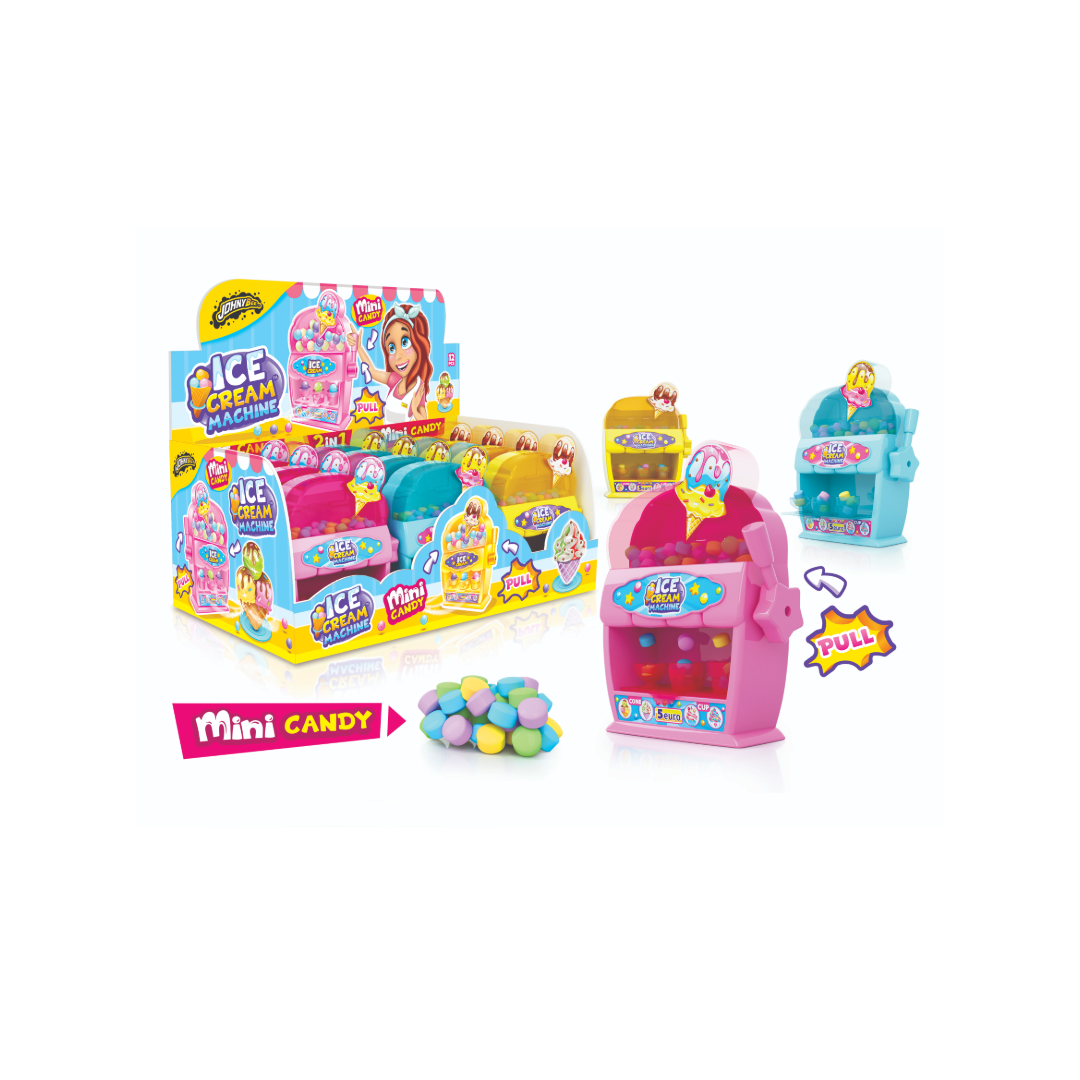 Johny Bee Ice Cream Machine 12pcs (1 Per Outer)