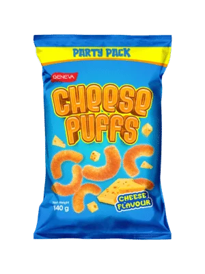 Geneva Cheese Puffs Cheese Flavour 140g (30 Per Outer)