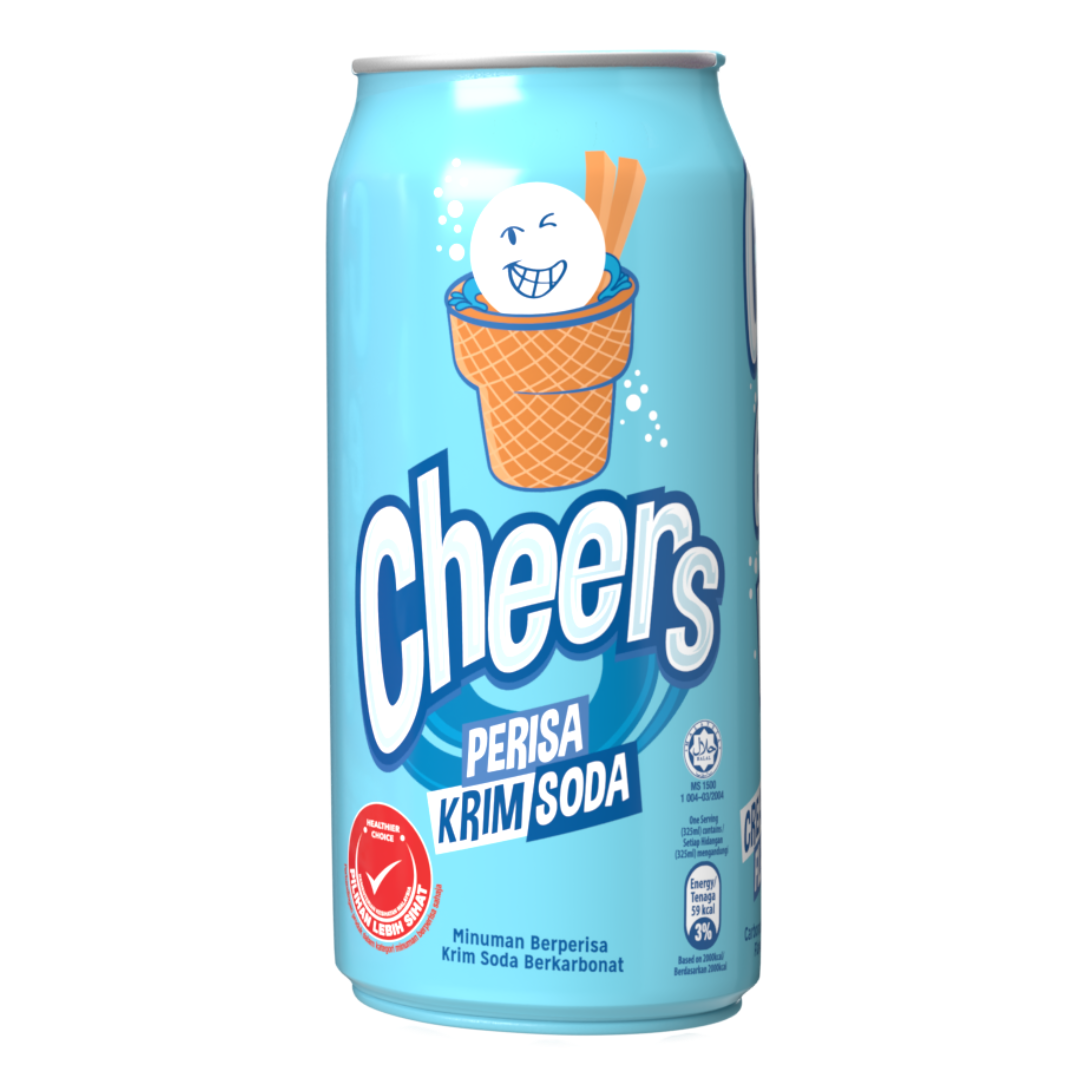 Cheers Creaming Soda 325ml (24 Outer)