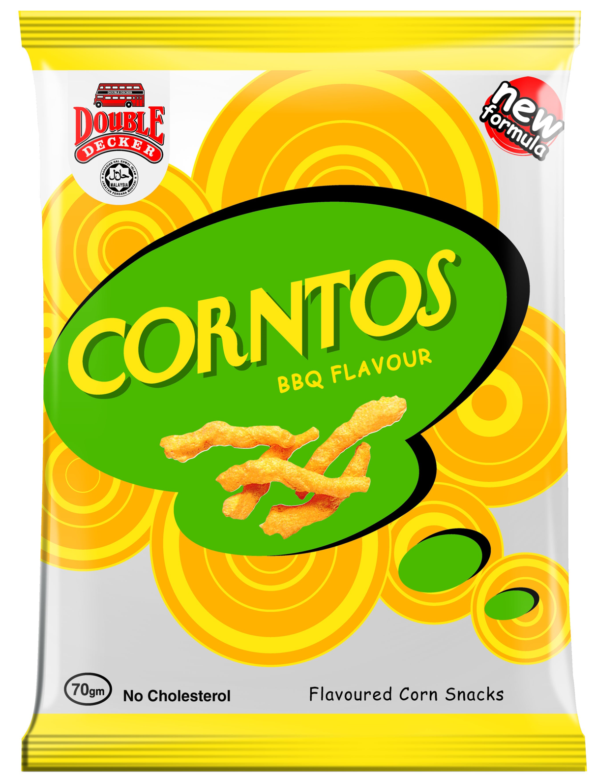 Double Decker BBQ 70g (60 Per Outer)