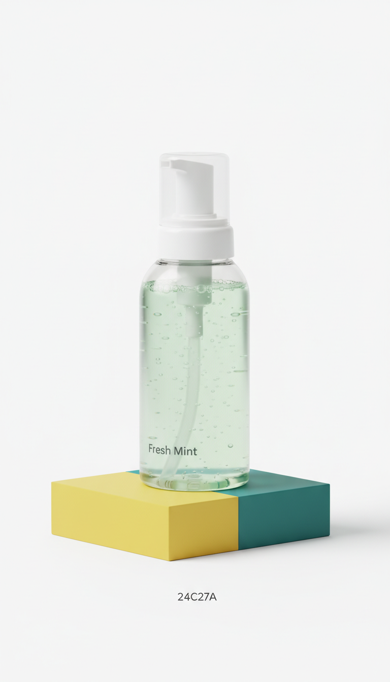 Fresh Mint foaming hand soap dispenser