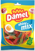 Damel Shiny Mix Oiled Worms 80g (12 Per Outer)