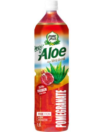 Pure Plus My Aloe Pomegranate Drink 1.5L (12 Per Outer)
