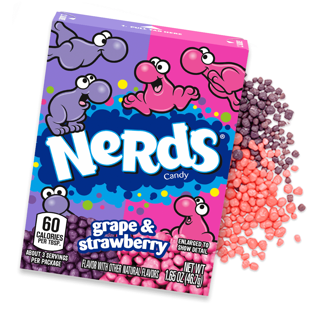 Nerds Grape & Strawberry 46.7g (36 Per Outer)